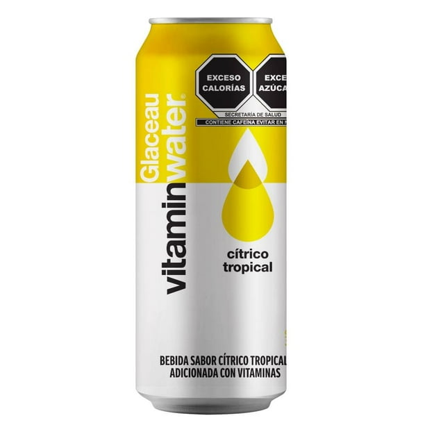 Bebida VitaminWater  Glacéau cítrico tropical 340 ml