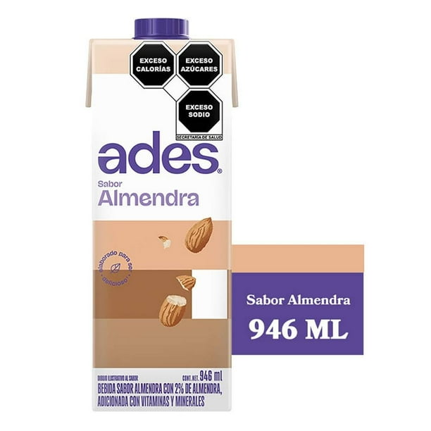 Alimento líquido Ades de almendra sabor natural 946 ml