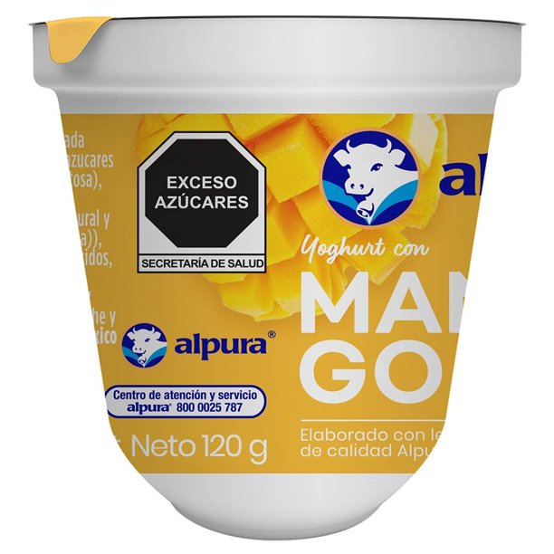 Yoghurt Alpura con mango 120 g