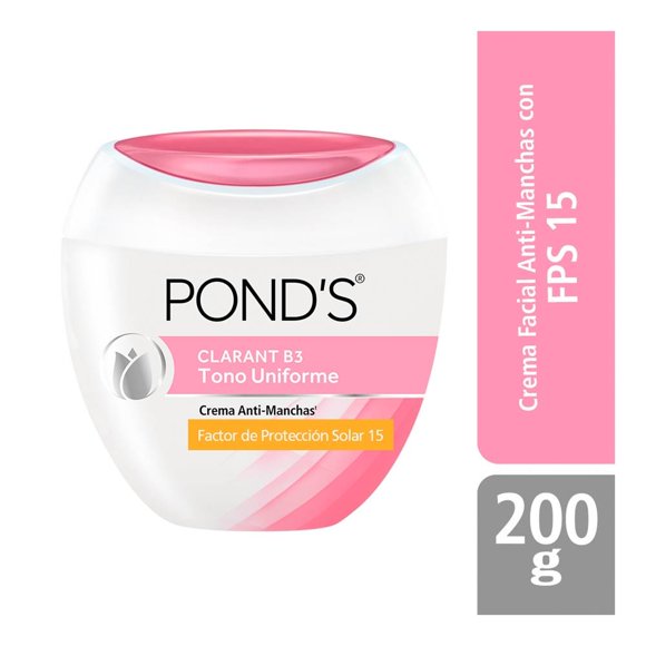 Crema facial Pond´s Clarant B3 anti-manchas con protección solar fps 15 200 g