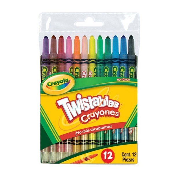 Crayones Twisteables Crayola 12 Piezas