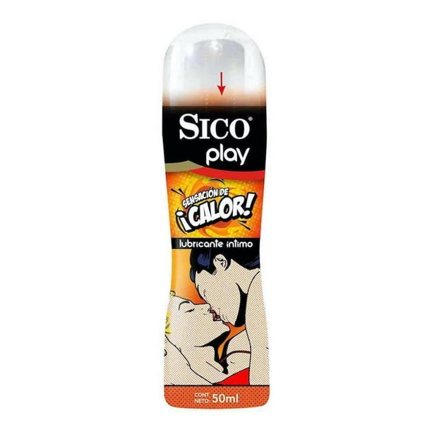 Lubricante íntimo Sico Play sensación de calor 50 ml