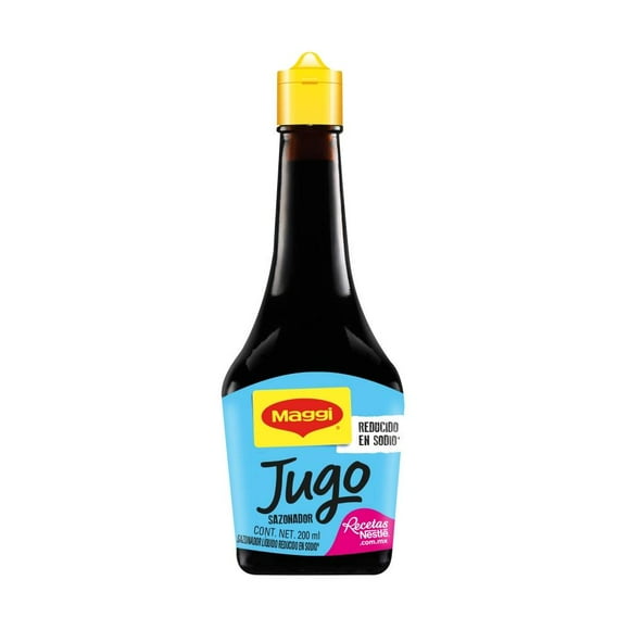 Jugo sazonador Maggi reducido en sodio 200 ml