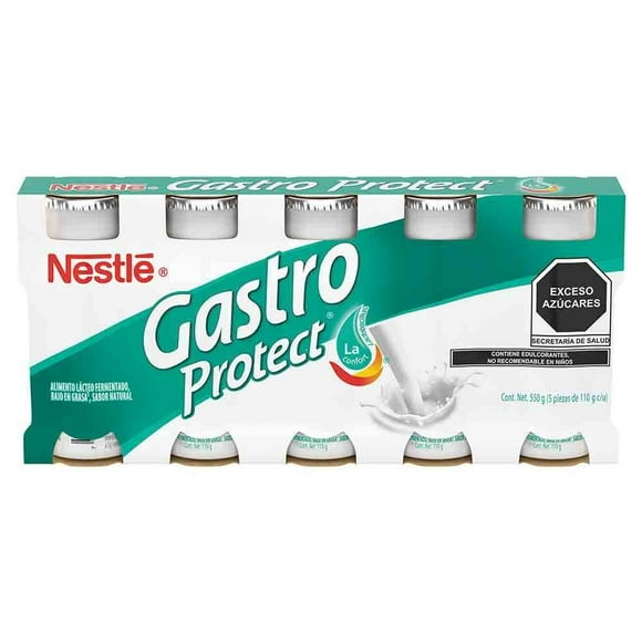 Yogurt bebible Nestlé Gastro Protect natural 5 pzas 110 g c/u