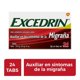 thumbnail image 1 of Excedrin Ácido acetilsalicilico, paracetamol, cafeína 24 tabletas 250 mg, 250 mg, 65 mg, 1 of 4