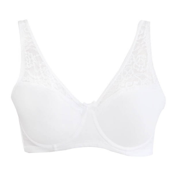 Brasier Bras Jade para Mujer con Encaje Blanco Talla 38B