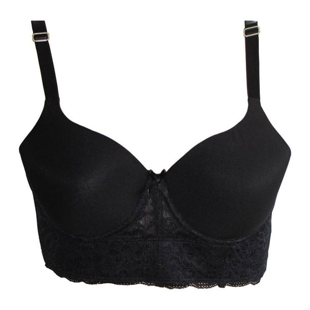 Brasier Brasjade Tipo Bustier Negro Talla 36B