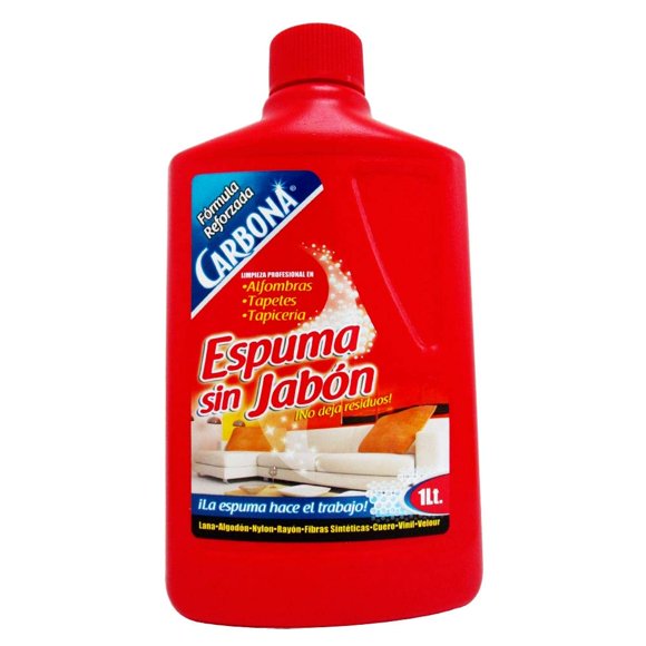 Espuma limpiadora Carbona sin jabón 1 l