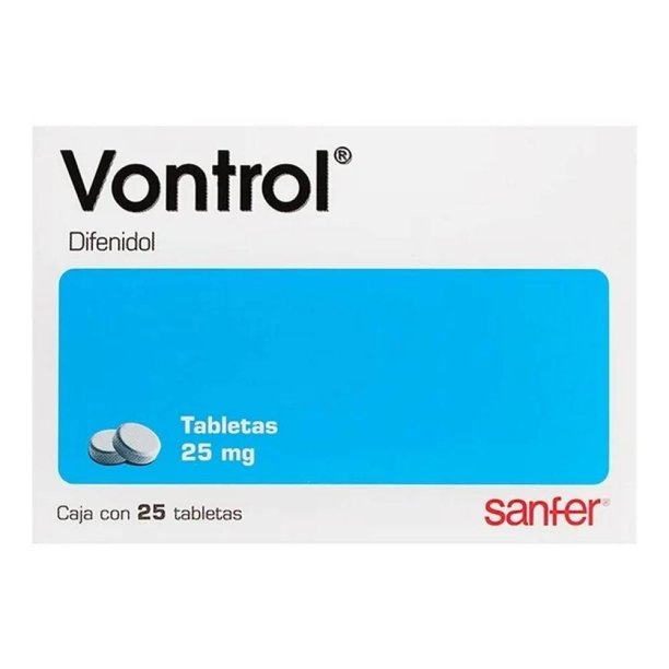 Vontrol 25 mg 25 tabletas