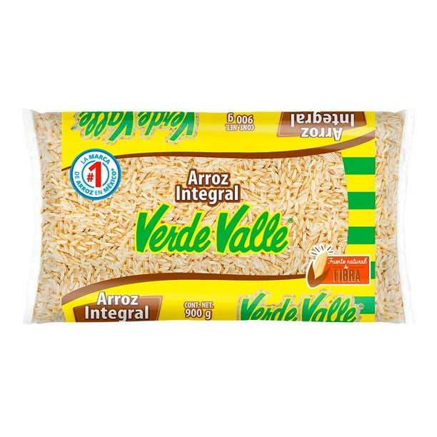 Arroz Verde Valle integral 900 g