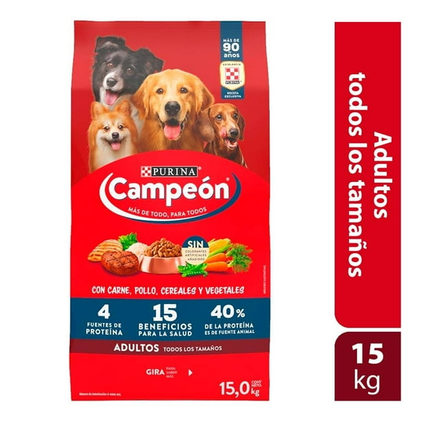 Alimento para Perro Campeón 15 Kg