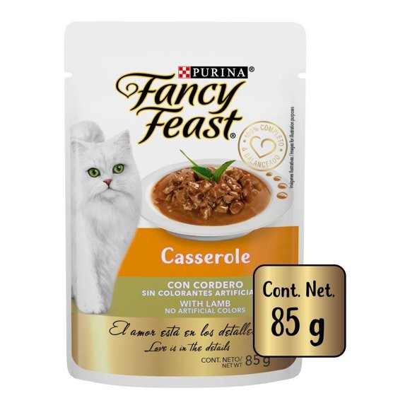 Alimento para Gato Purina Fancy Feast Casserole con Cordero 85 g