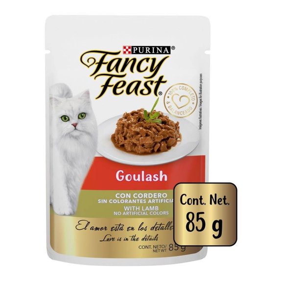 Alimento para Gato Purina Fancy Feast Goulash con Cordero 85 g