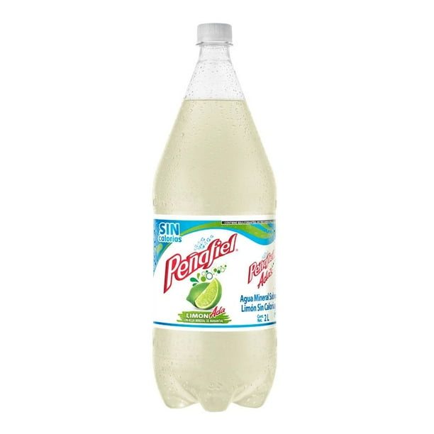 Agua mineral Peñafiel Adas ligera sabor limón 2 l