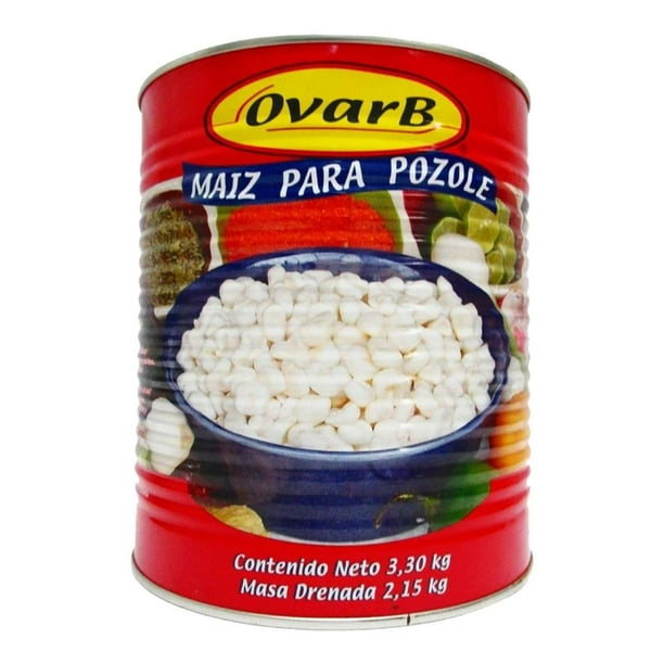 Maíz para pozole OvarB lata 3.30 kg