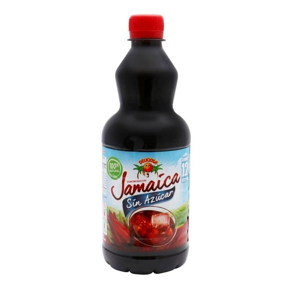 Concentrado Deliciosa de jamaica sin azúcar 700 ml