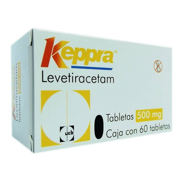 Keppra 500 mg, 60 tabletas