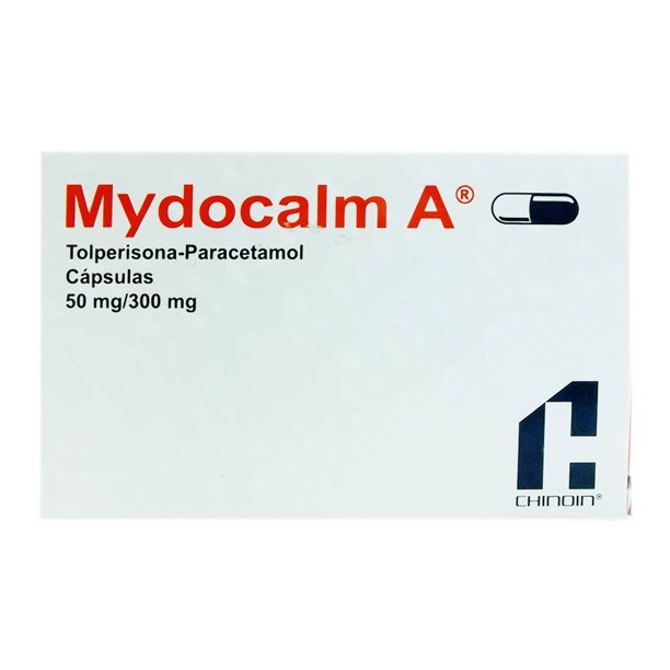 Mydocalm A cápsulas 50/300 mg 30 pzas