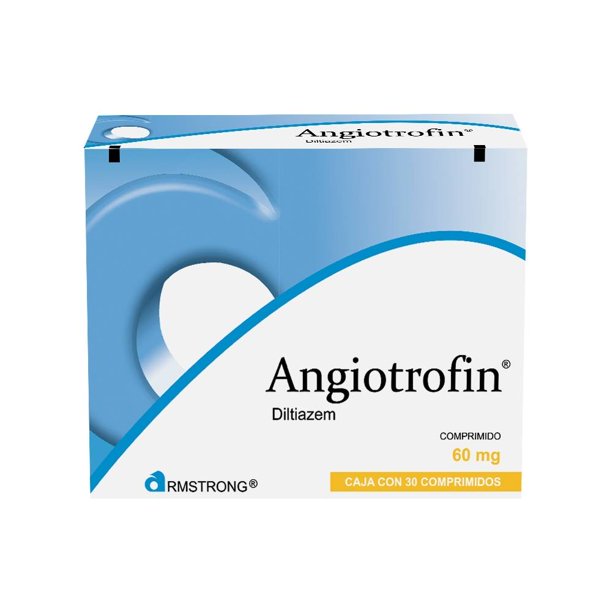 Angiotrofin comprimidos 30 pzas de 60 mg c/u