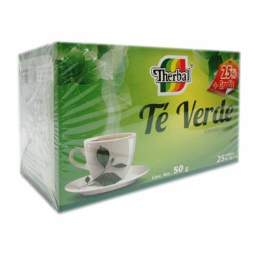 Té verde Therbal 25 sobres de 2 g c/u