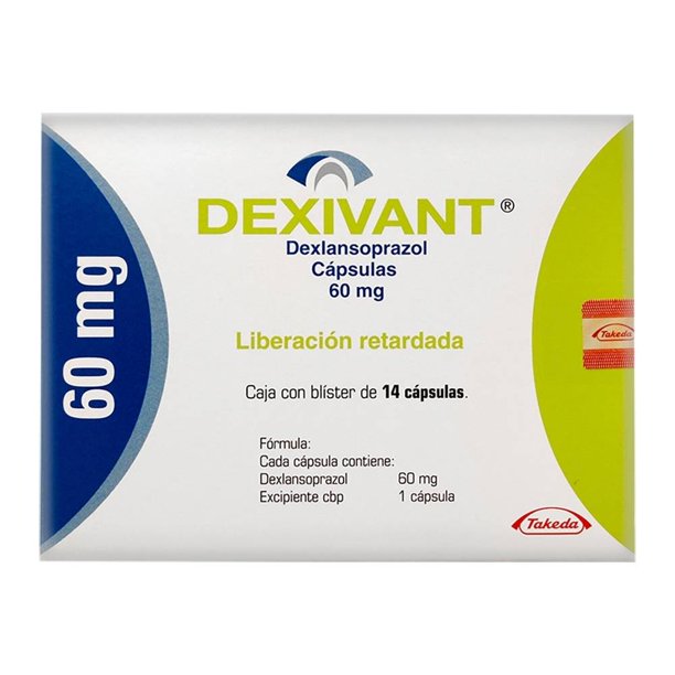 Dexivant Dexlansoprazol 60 mg liberación prolongada 14 cápsulas