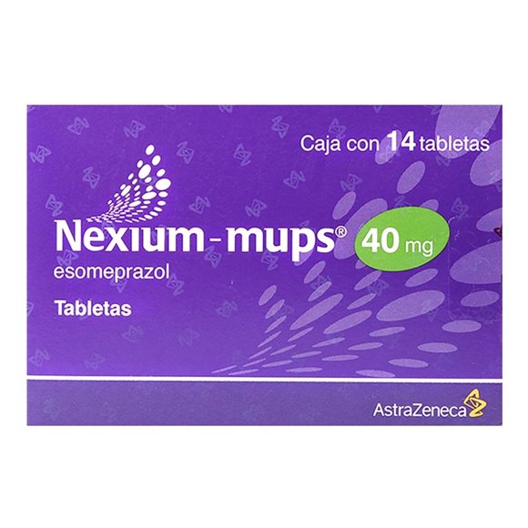 Nexium-mups Esomeprazol 40 mg 14 tabletas