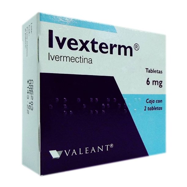Ivexterm 2 tabletas de 6 mg c/u