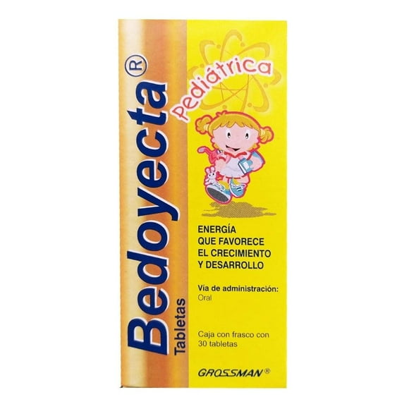 Bedoyecta pediátrica 30 tabletas