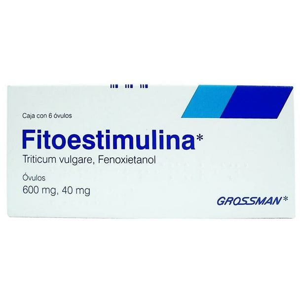 FITOESTIMULINA OV 6 Fitoestimulina 600 mg/40 mg 6 óvulos