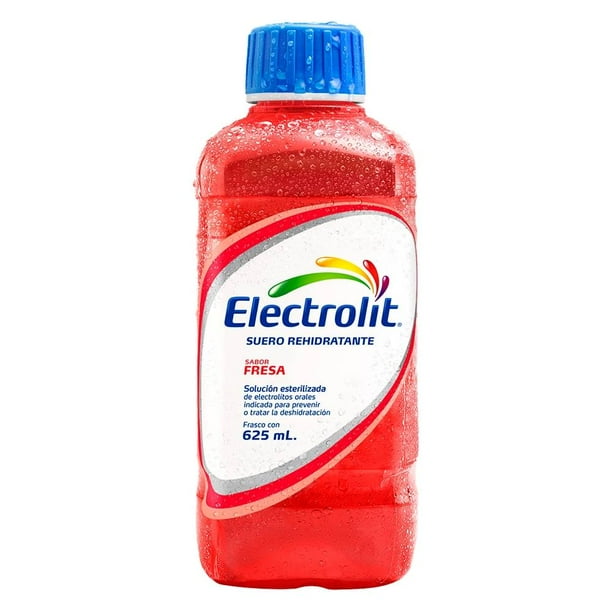 Suero rehidratante Electrolit sabor fresa 625 ml