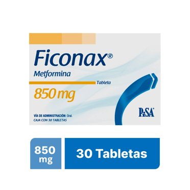 Ficonax 850 mg 30 tabletas