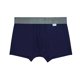 thumbnail image 3 of Bóxer Zaga para Hombre, Azul Corto Microfibra 2 Piezas Talla EG, 3 of 4