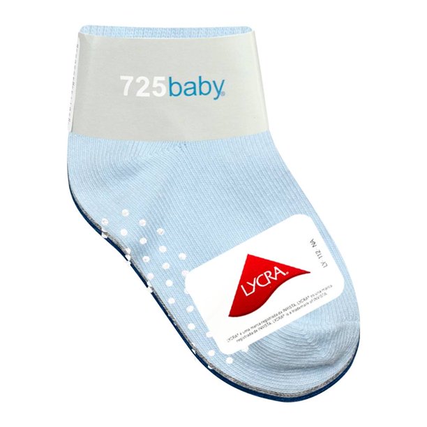 Tines 725 Baby para Niño, Azul Antiderrapantes3 Pares Talla 3-3X