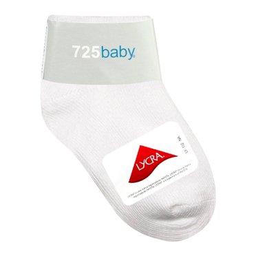 Tines 725 Baby Unisex, Blanco 3 Pares Talla 0-0 Meses