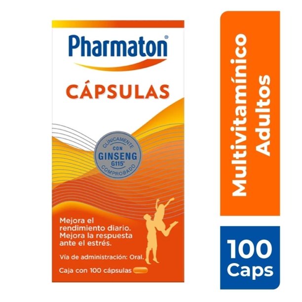 Multivitamínico Pharmaton 100 cápsulas