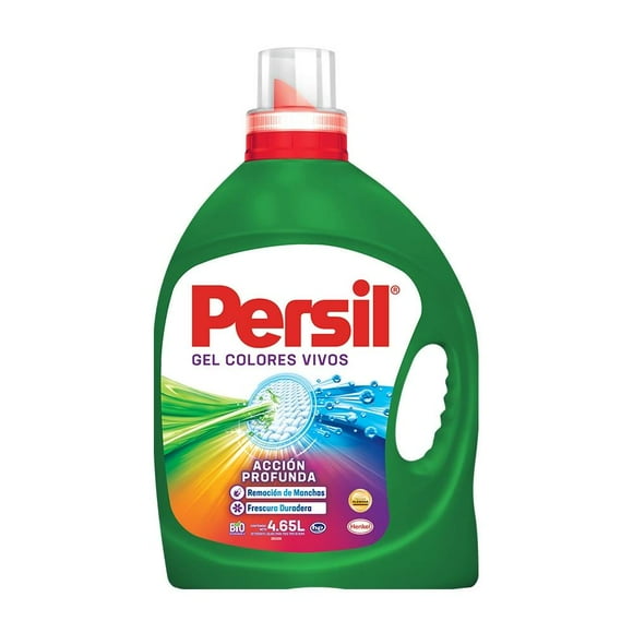 Detergente líquido Persil gel colores vivos 4.65 l