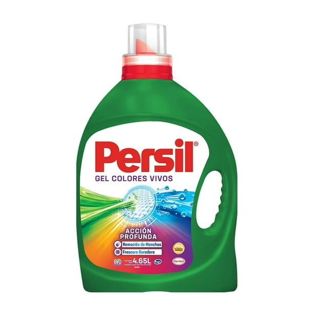 Detergente líquido Persil gel colores vivos 4.65 l