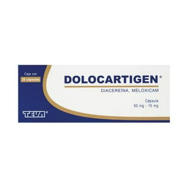 Dolocartigen 50mg /15 mg 30 cápsulas