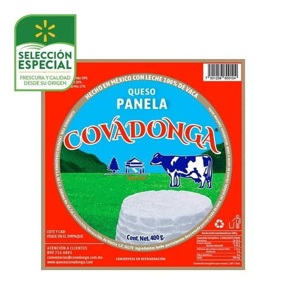 Queso tipo panela Covadonga 400 g