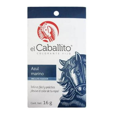 Colorante para telas El Caballito azul marino 16 g