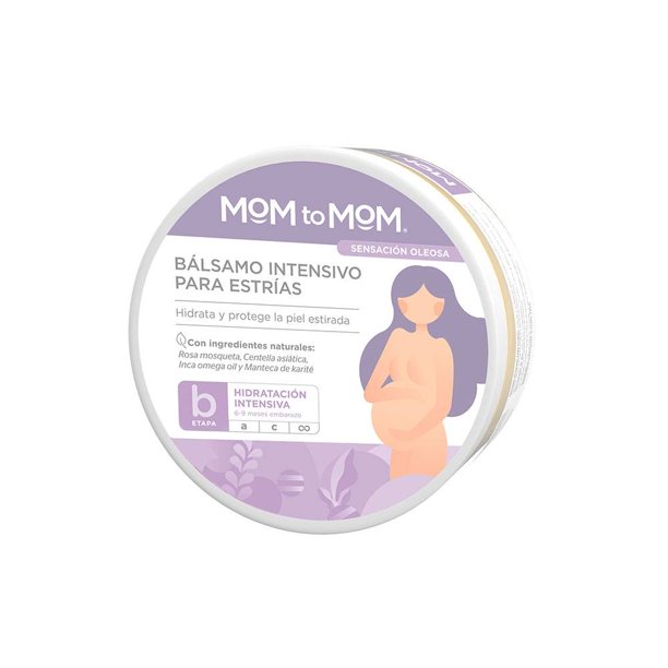 Bálsamo intensivo Mom to Mom para estrías 140 g