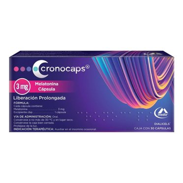 Cronocaps 3 mg 30 cápsulas de liberación prolongada