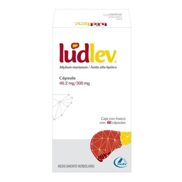 Ludlev 46.2 mg/300 mg 60 cápsulas