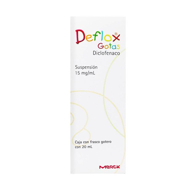 Deflox Diclofenaco 15 mg/ml suspensión 20 ml