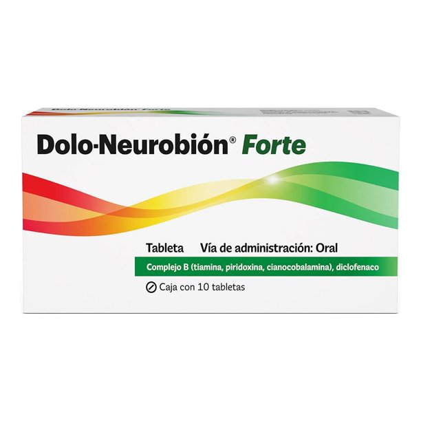 Dolo-Neurobión Forte 10 tabletas