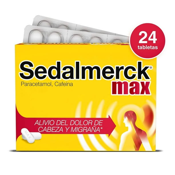 SEDALMERCK MAX BLIST TAB C 24 Sedalmerck Max tabletas 24 pzas