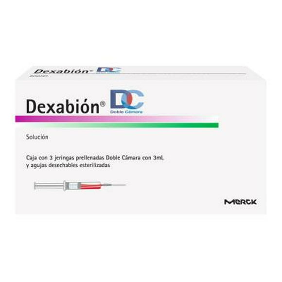 Dexabión DC solución 3 jeringas prellenadas con 3 ml