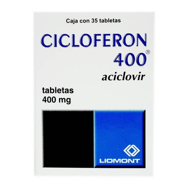Aciclovir Cicloferon 400 mg 35 tabletas