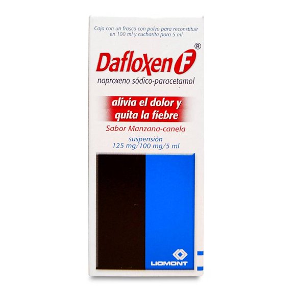 Dafloxen F Dafloxen 2.5/2 g suspensión 100 ml