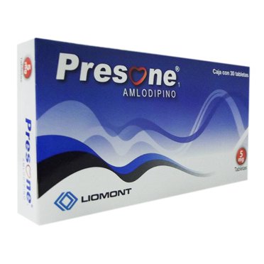 Presone 5 mg, 30 tabletas